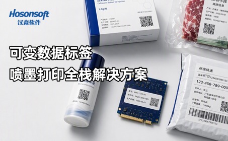 汉森软件可变数据喷墨打印全栈方案，助力拓展溯源增量市场